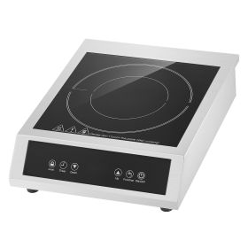 Portable Induction Cooktop, 1800W Commercial Induction Burner with 9 Temperature Settings